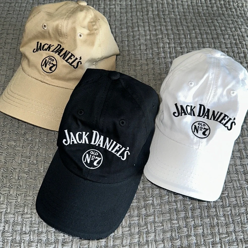 Jack Daniels cap hats set of 3